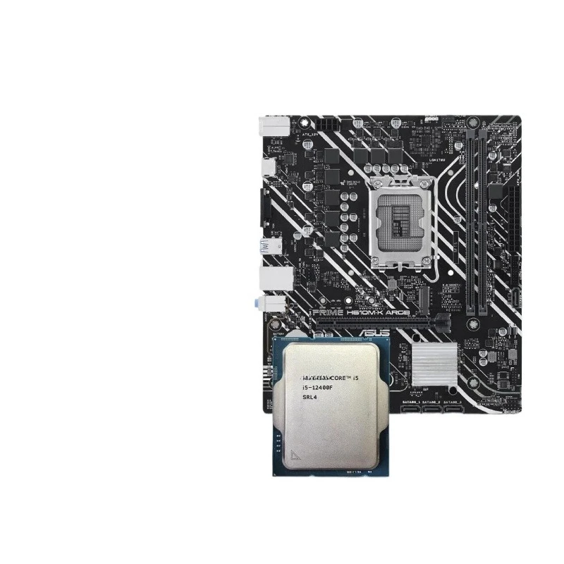 

i5 12400F i5 12490F with H610 B760 CPU main board set