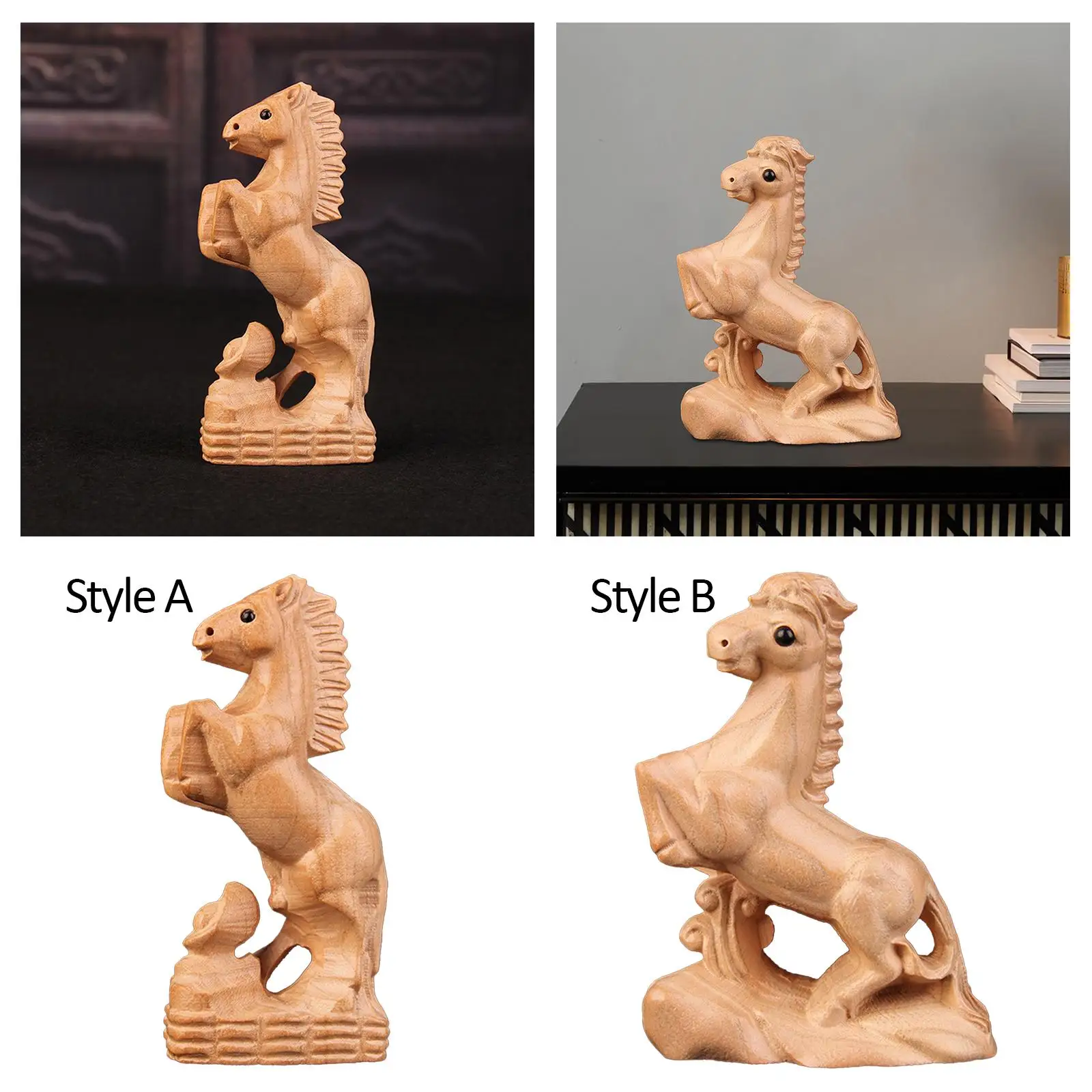 Hand Carved Wood Ho…