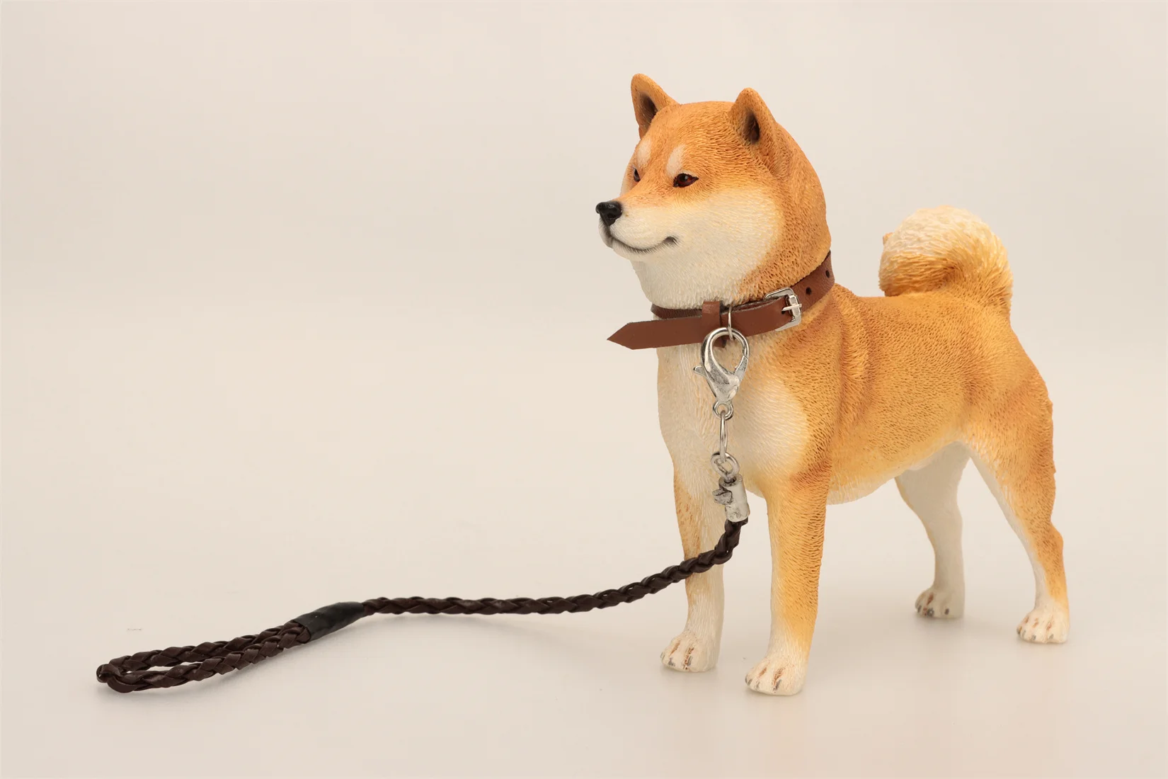 JXK Studio 1:6 Cute Shiba Inu Dog Pet Animal Model Figure