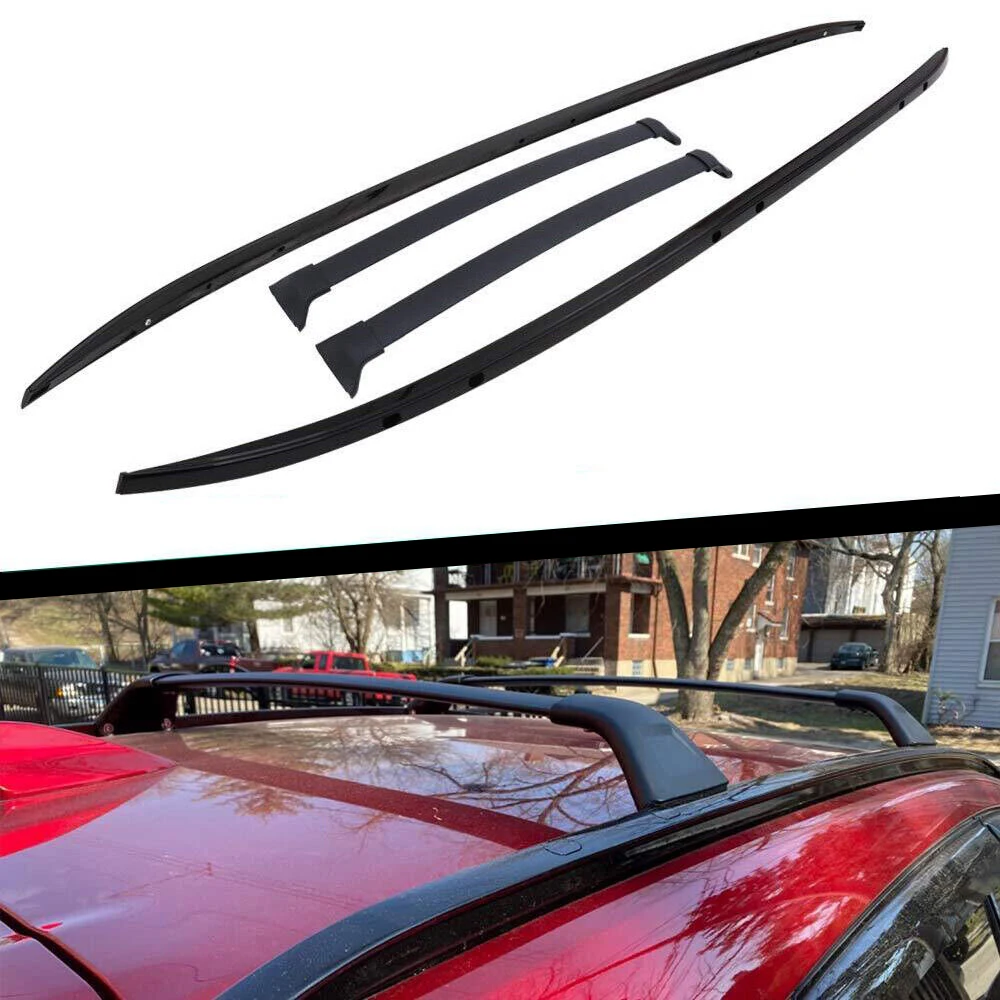 4Pcs Roof Rail Rack…