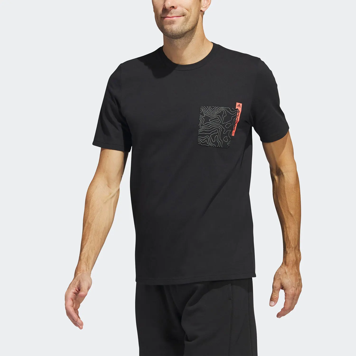 

Adidas Official Authentic M CITY E PKT Sports Casual Men's Short-Sleeve T-Shirt HR3003