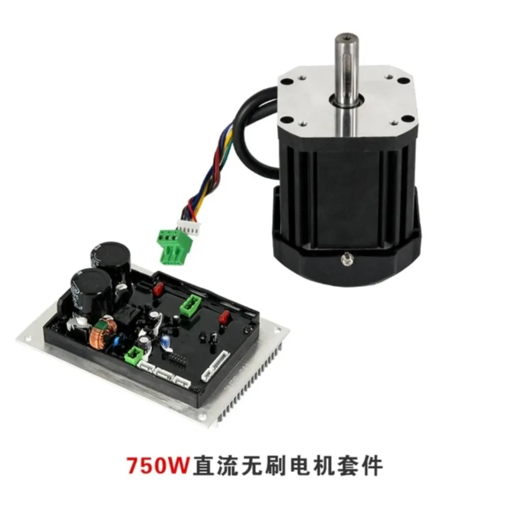 Imagem -05 - Brushless Motor dc Alto Torque Regulação de Velocidade Stepless Alta Potência Torno Fresadora Carga Pesada 600w 750w 1100w 1500w