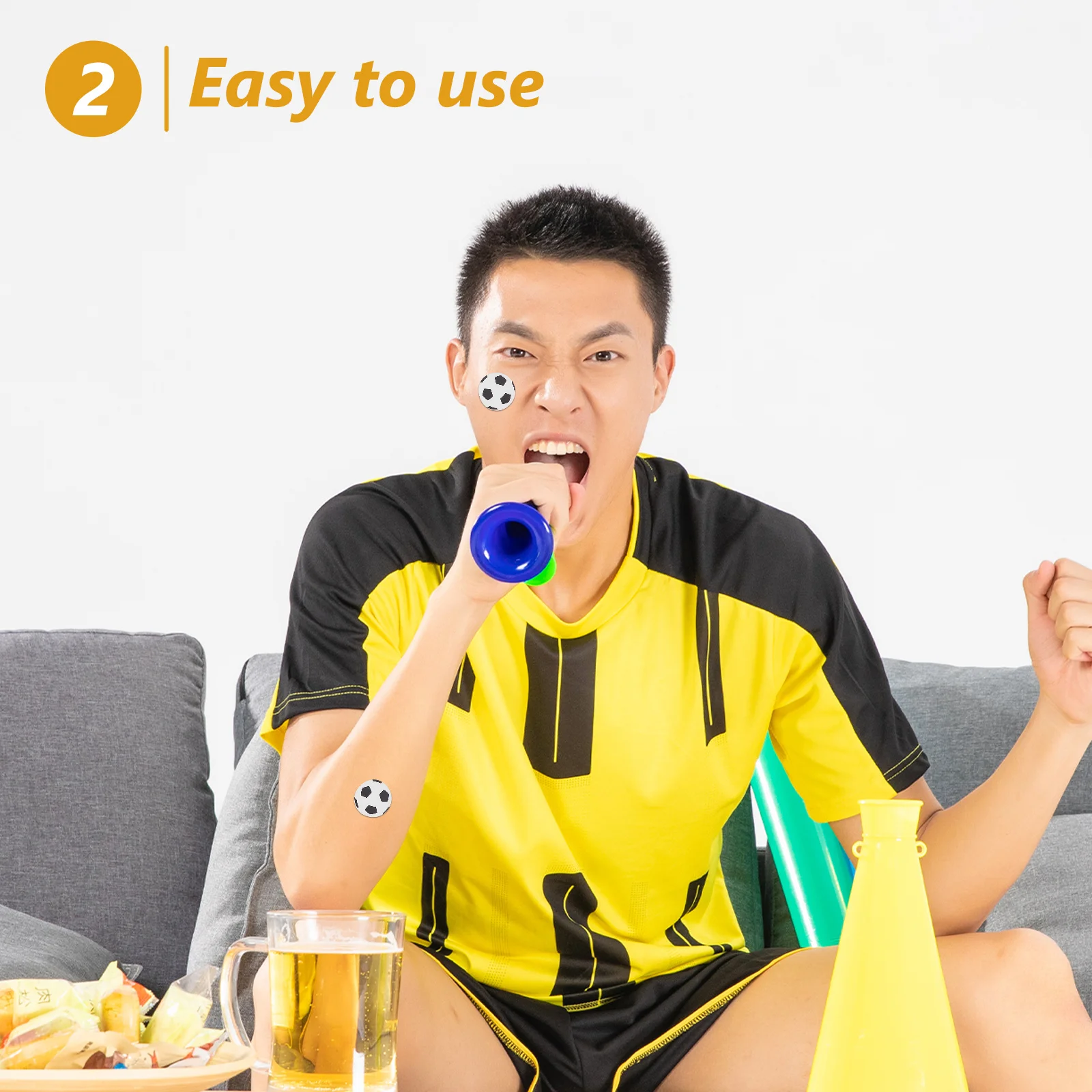 

300pcs Football Stickers Round Adhesive Decor For Diy Scrapbooking Greeting Cards Diaries Packaging Gift Sticker Portable