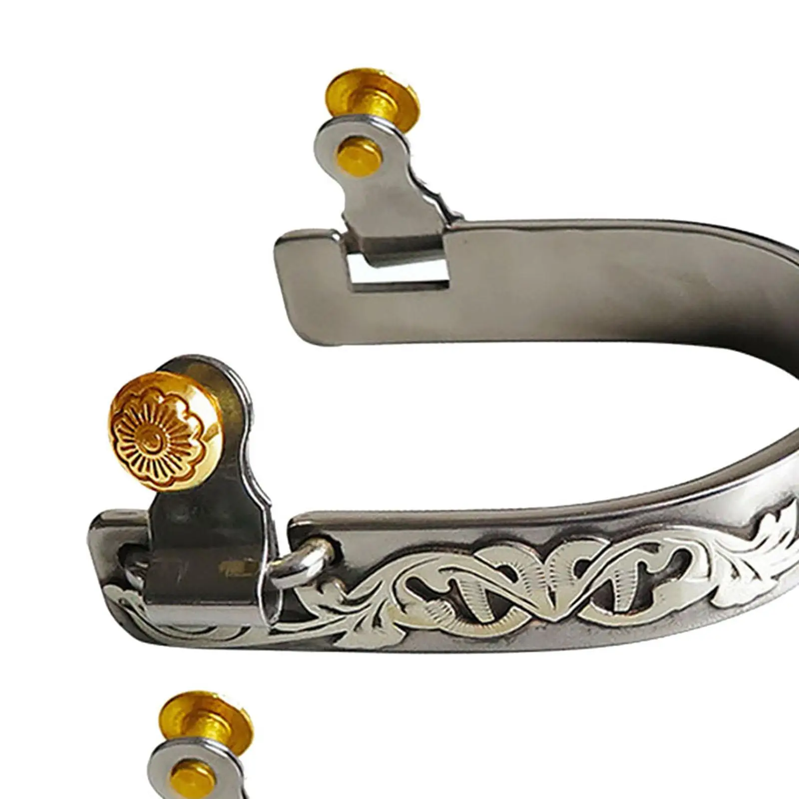 قطعتان من حفازات رعاة البقر للتدريب على المنافسة وركوب الفروسية