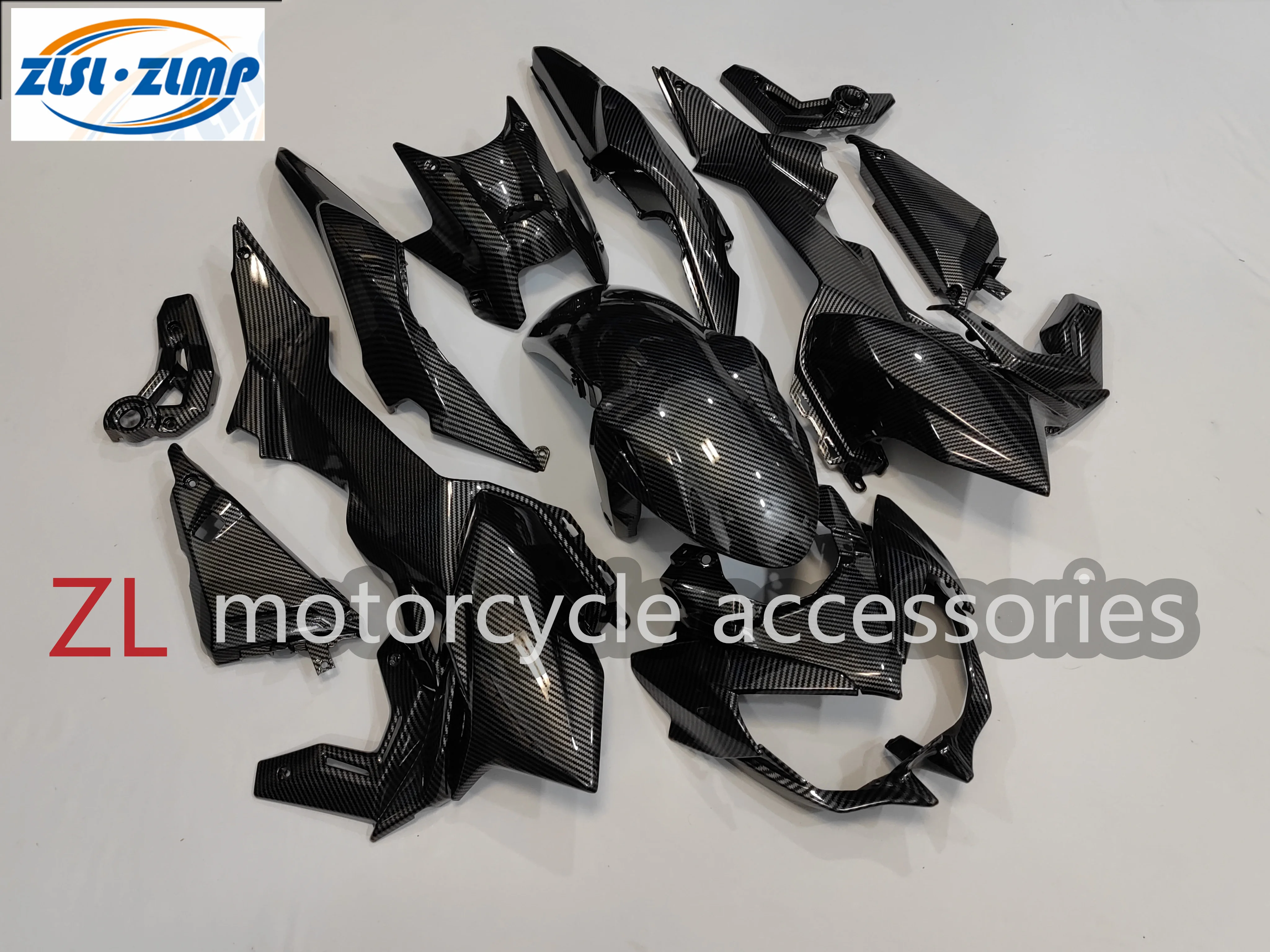 For Kawasaki z650 2020 - 2021 - 2022 - 2023 Carbon fiber paint Whole car cowling whole body kit