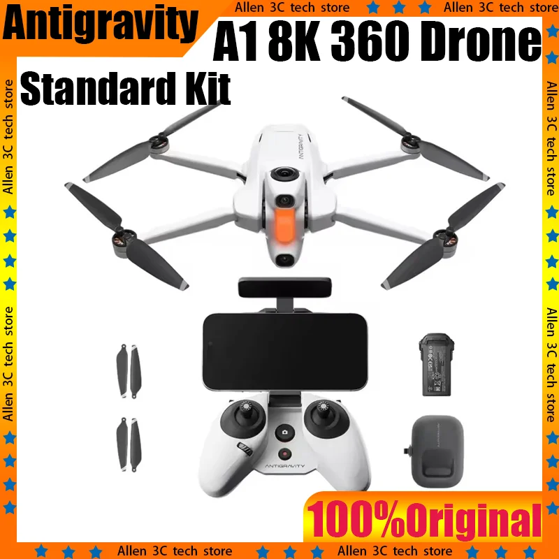 Original For Insta360 Antigravity A1 Panoramic Drone With 8k Image Quality And 360 Degree FPV Flying Cam Aerial Photography