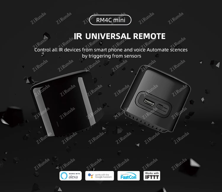 *Bestcon RM4C Mini Smart IR Wifi Remote Control TV Air Conditioning Control