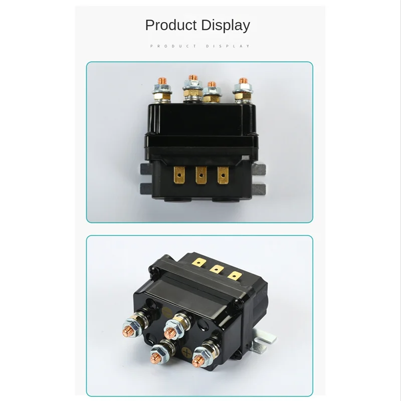 A64P-12V ونش الروك التبديل الإبهام 250A الملف اللولبي التتابع قواطع الروافع ل ATV UTV #6