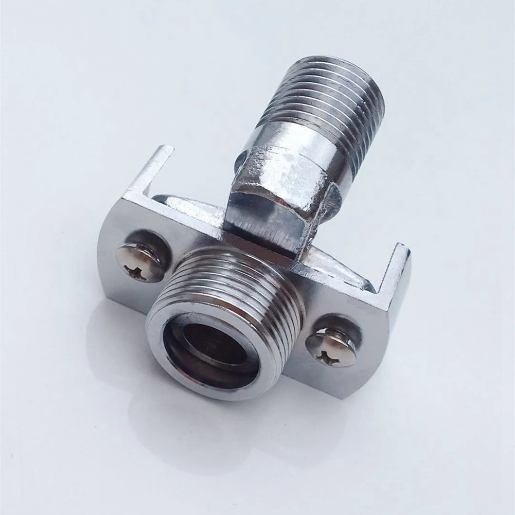 

A04G-2X Adjusting The Angle Of Intake Pipe Copper Shower Head Angled Curved Foot Eccentric Screw Corner Faucet Accessor B