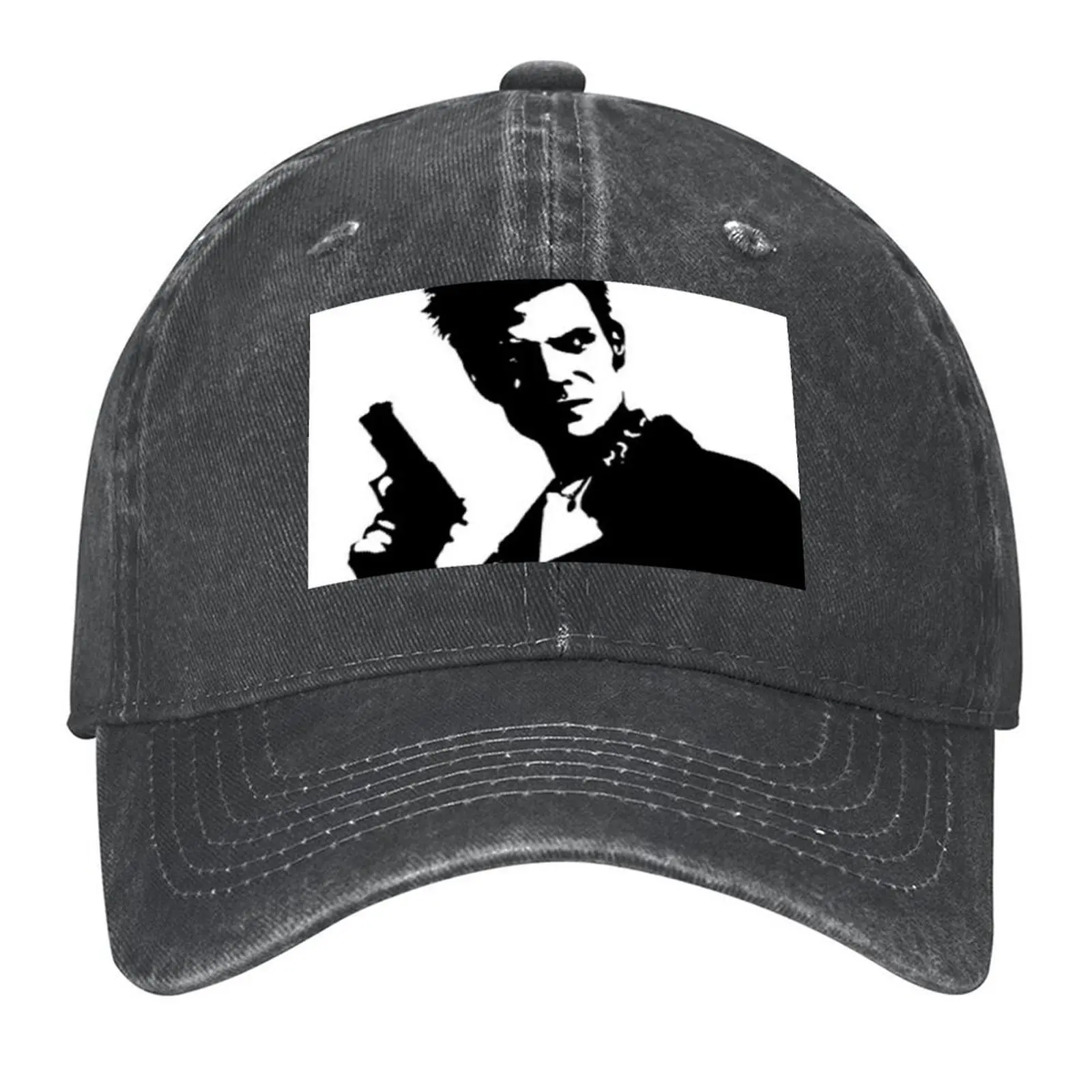 

Max Payne - Classic Red Neon Baseball Cap Wild Ball Hat tactical cap Fashion Beach Gentleman Hat Men's Luxury Women's