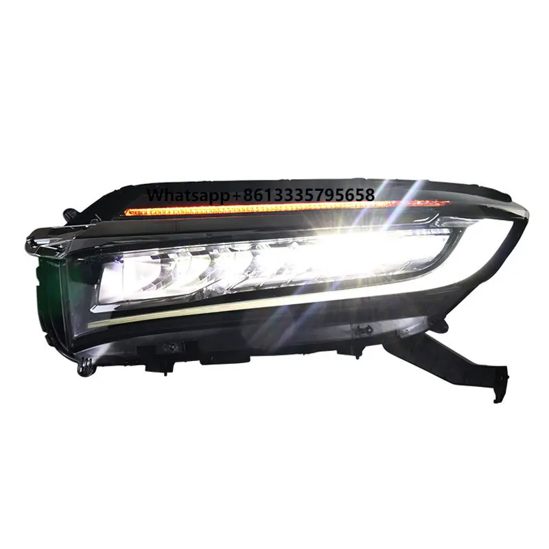 

Suitable for 17-20 Honda Avancier Headlight Assembly Modification LED Daytime Running Light with Hawk-eye Dynamic Turn