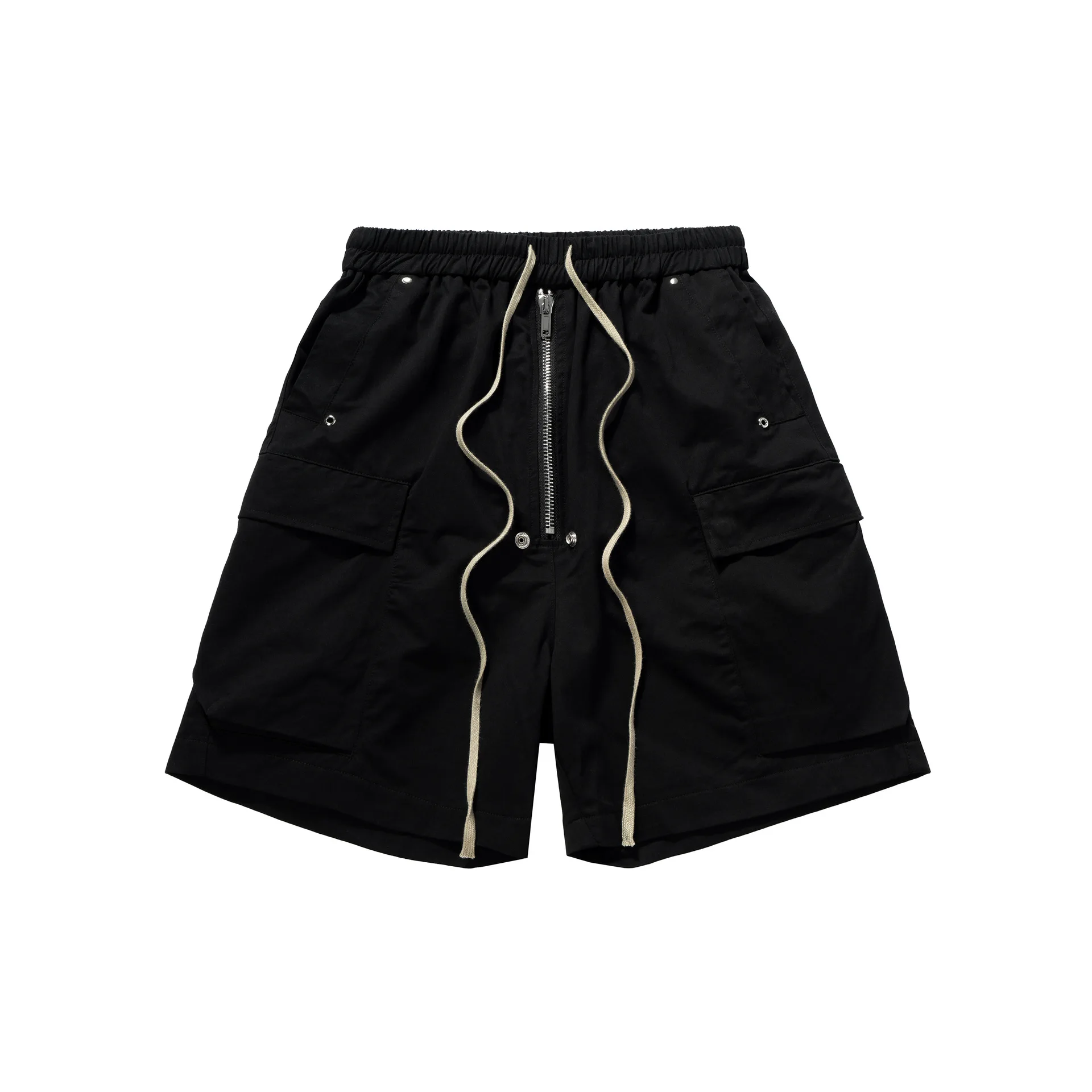 2026 Summer European High Street Cargo Shorts Men RO Style Loose Five Point Pants Trendy Brand Versatile Streetwear Bottoms