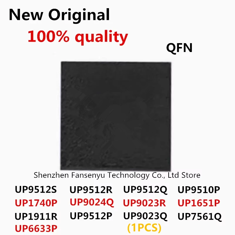 

(1piece)100% New UP1740P UP9510P UP9512S UP9512R UP9512Q UP9024Q UP9023R UP1911R UP9512P UP9023Q UP7561Q UP6633P UP1651P QFN