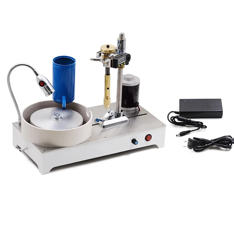 

Gemstone Grinding Faceting Machine Faceted Gem Polishing Machine Jewelry Polisher Flat Grinder Lapidary Machine 2800RPM 120W
