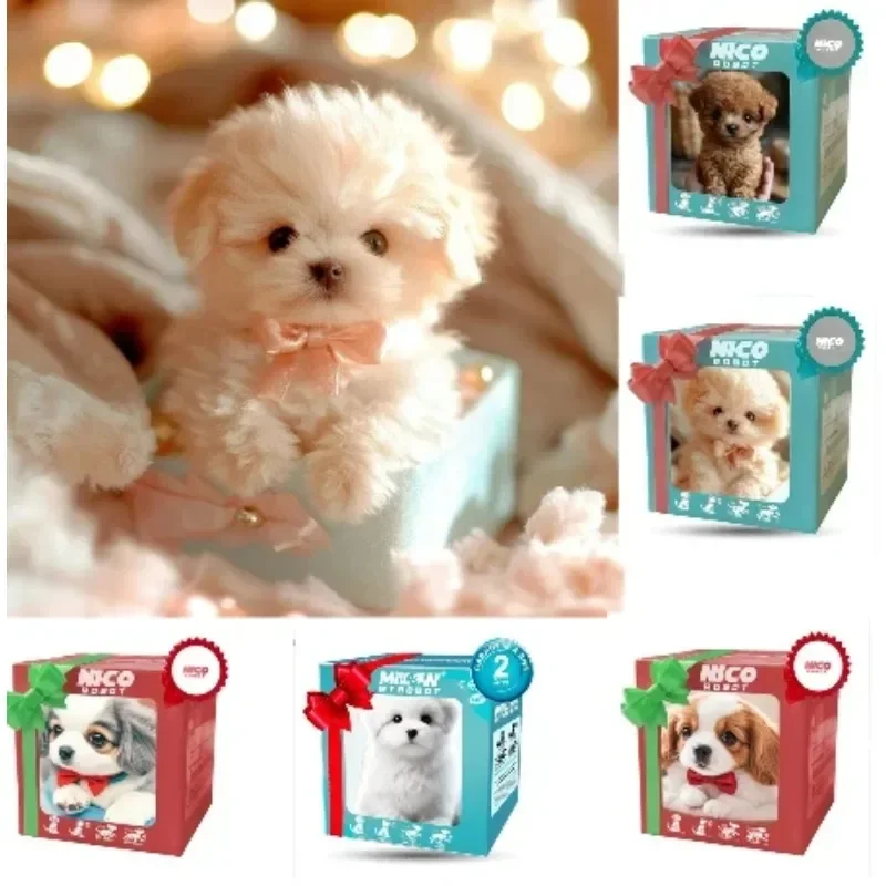 2025Smart Interactive Robot Dog Toy, Electronic Puppy with Touch Sensor - Best Gift for Girls virtual pet tomogachi robot dog