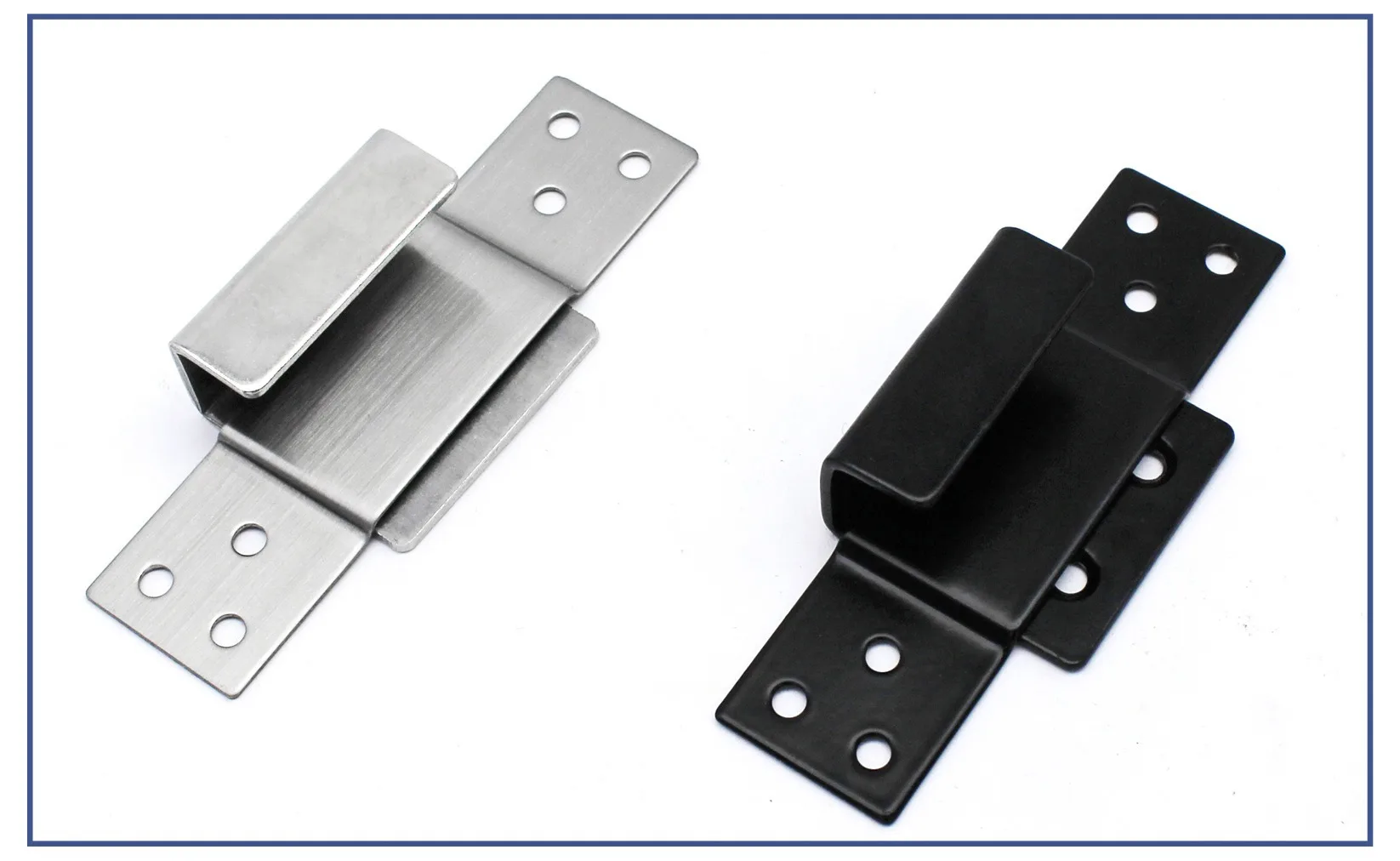 U-förmige Eckhalterung aus Edelstahl, Aufhängehaken, Türhalterung, Keramikfliesen-Displayhalter, Schnalle, Möbelverbindungselement, Hardware – Detail 10