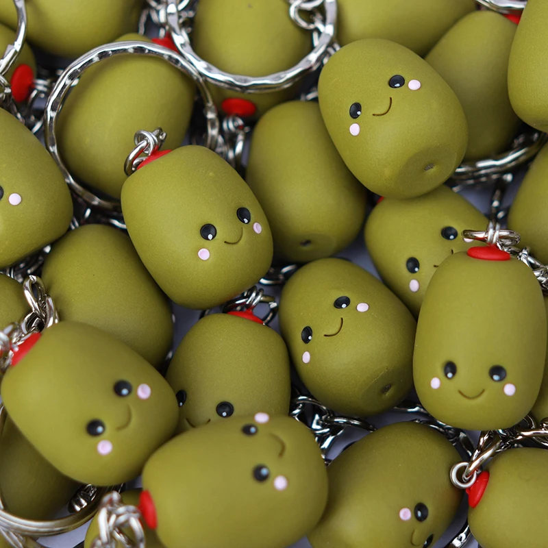 Brelok do kluczy Olive You Only You Olive KeyChain Pendent Wygodny i łatwy do zawieszenia Stylowy brelok do kluczy Prezent urodzinowy na Walentynki