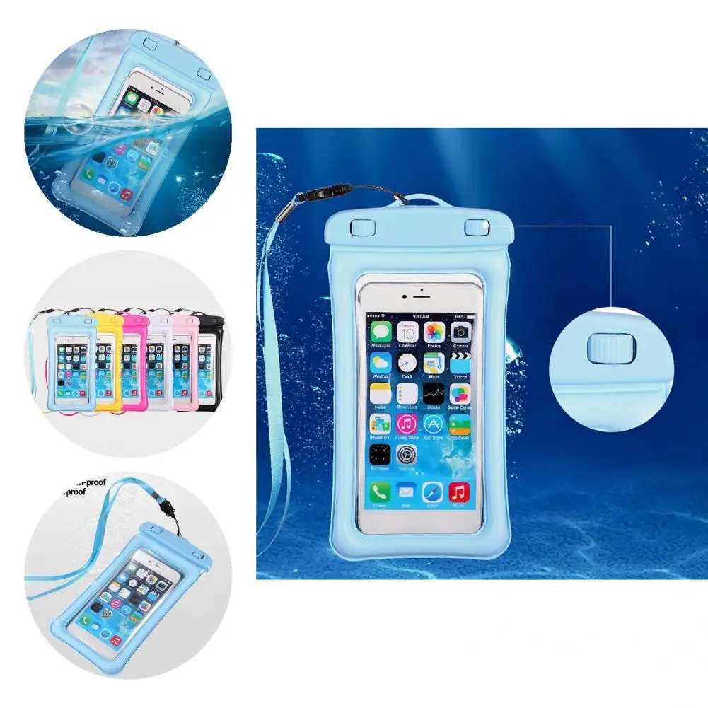 Dry Bag 6 Colors Optional Waterproof Case Universal High Toughness  High Quality Phone Dry Case