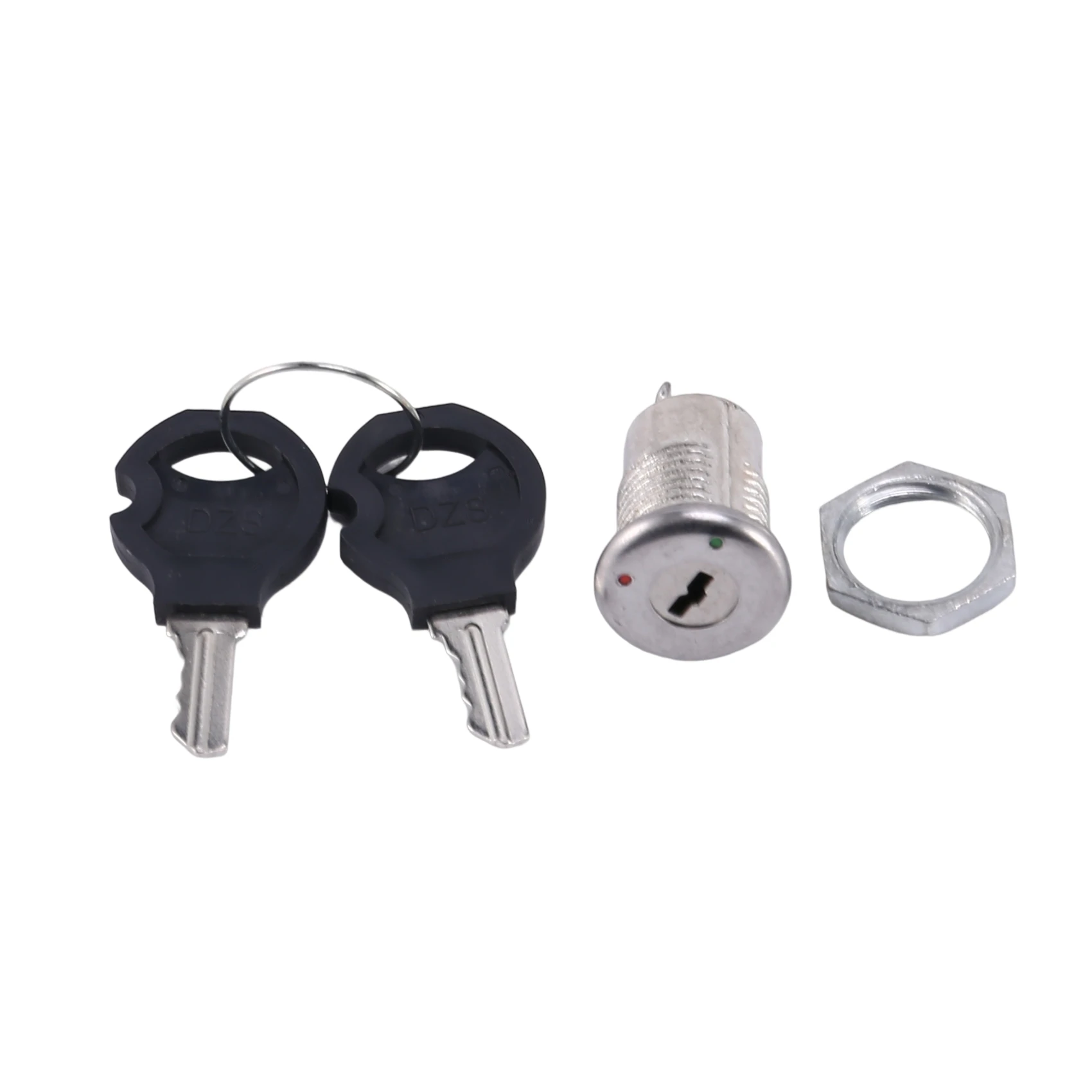 Durable On Off Interruptor de llave de dos terminales Interruptor de bloqueo de llave con llaves
