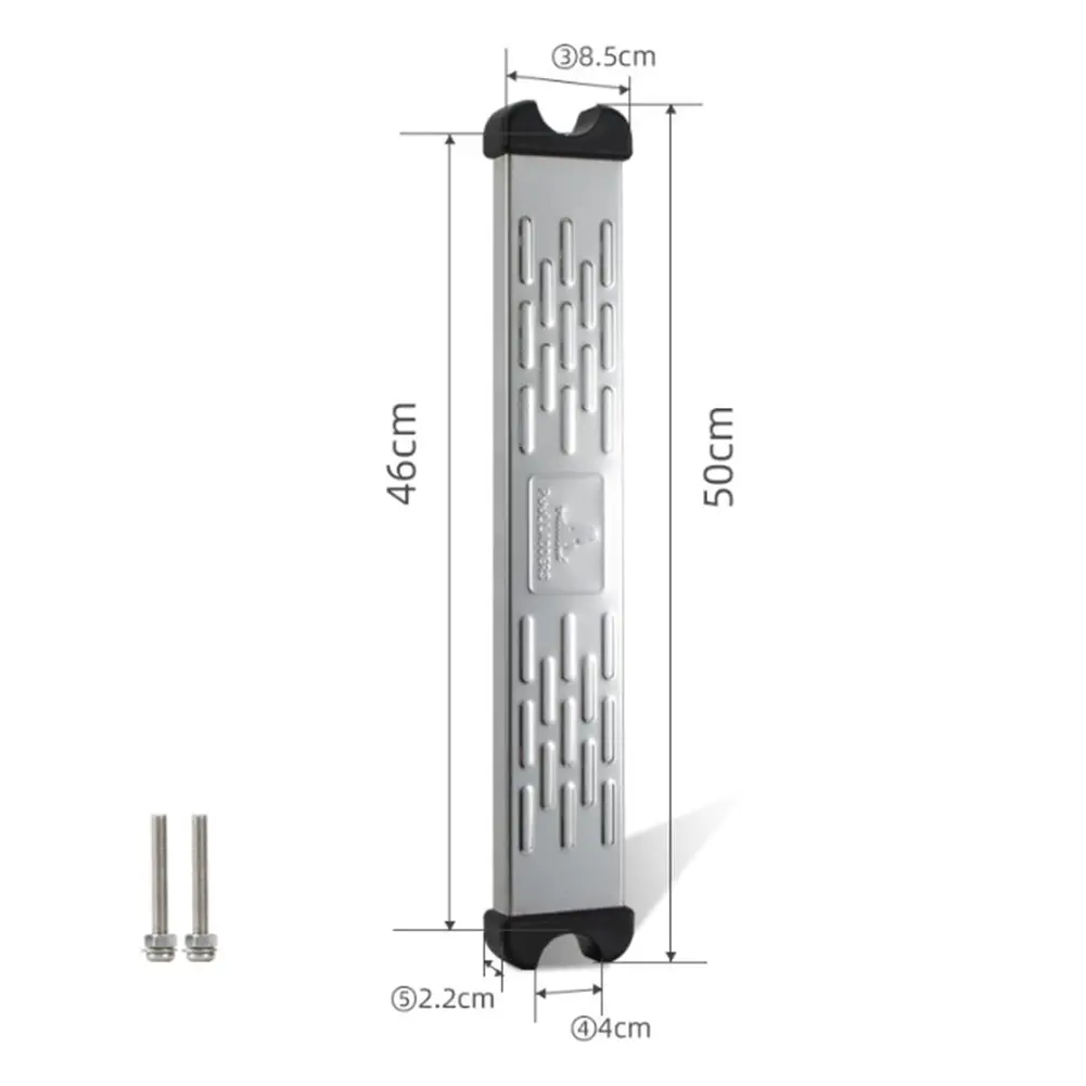 1set Pool Ladder Step Pedal Replacement 304 Stainless Steel Pool Ladder Steps With Non-slip Rubber Pads For Above Ground Pools