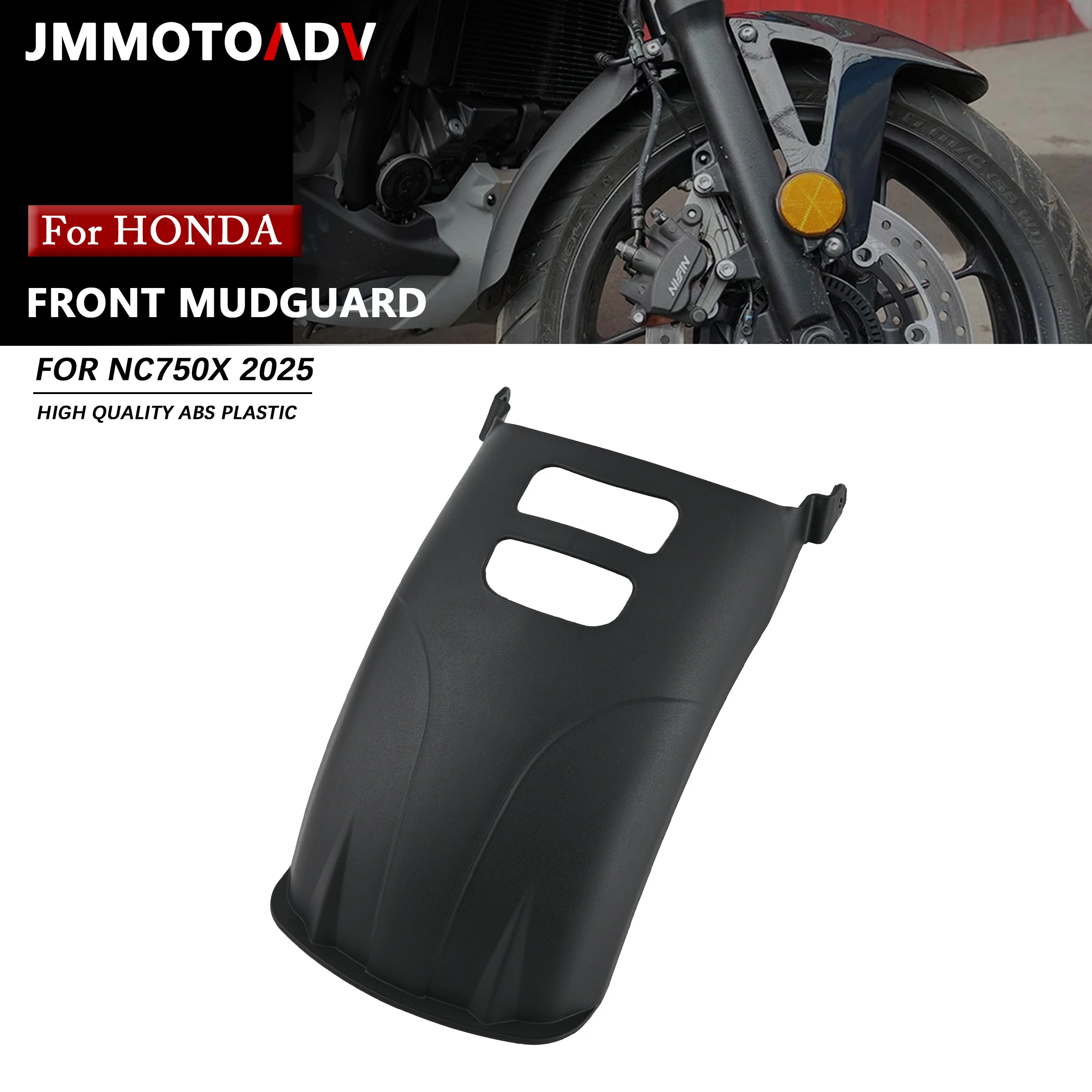 Image of Neue Motorrad Zubehör Kotflügel Vorne Extender Erweiterung Hugger Kotflügel Kein Bohren Installatio Für Honda NC750X2025, NC750 X
