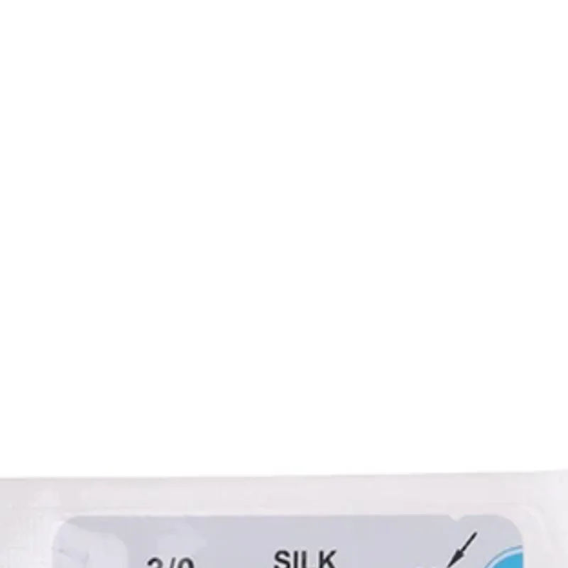 

12PCS 2/0 3/0 4/0 Dental Surgical Needle Silk Medical Thread Suture Surgical Practice Kit Teaching Demonstrations