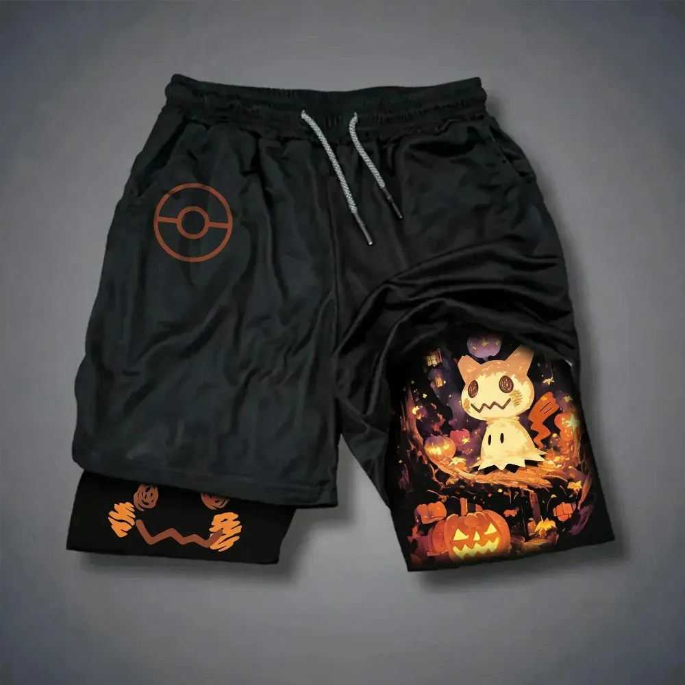fantasias-de-cosplay-pokemon-mimikyu-2026-verao-harajuku-anime-estampado-y2k-hip-hop-esportivo-lazer-respiravel-shorts-de-camada-dupla