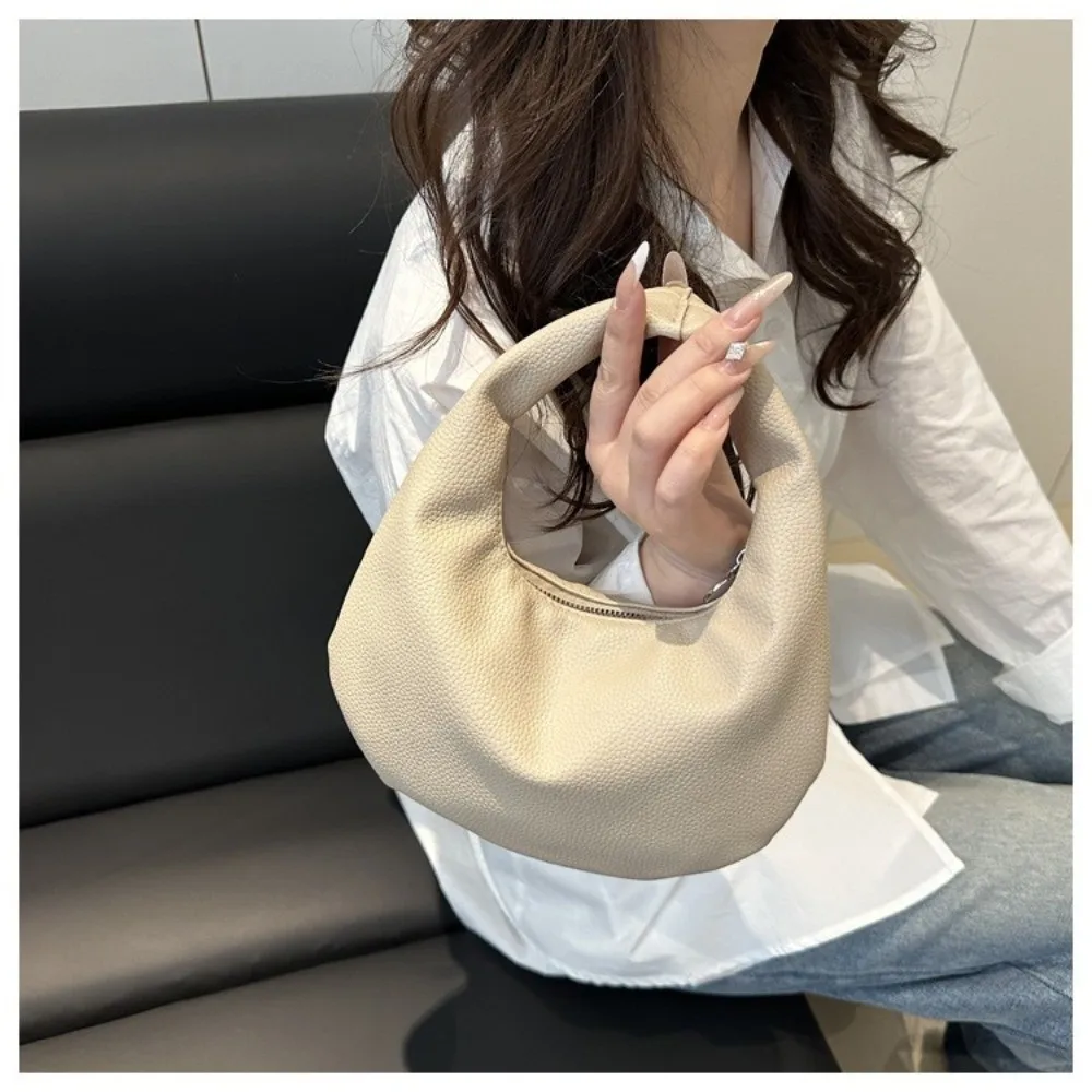 Koreanische Einfarbig Kupplung Taschen Pu Leder Frauen Tote Tasche Kleine Pendeln Handtaschen Party