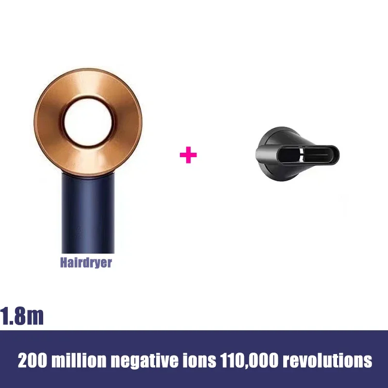 NEW High-power Leafless Hair Dryer 110,000 Rpm Professional 200 Million Negative Ion Hair Care Quick-drying Household Hair Dryer
