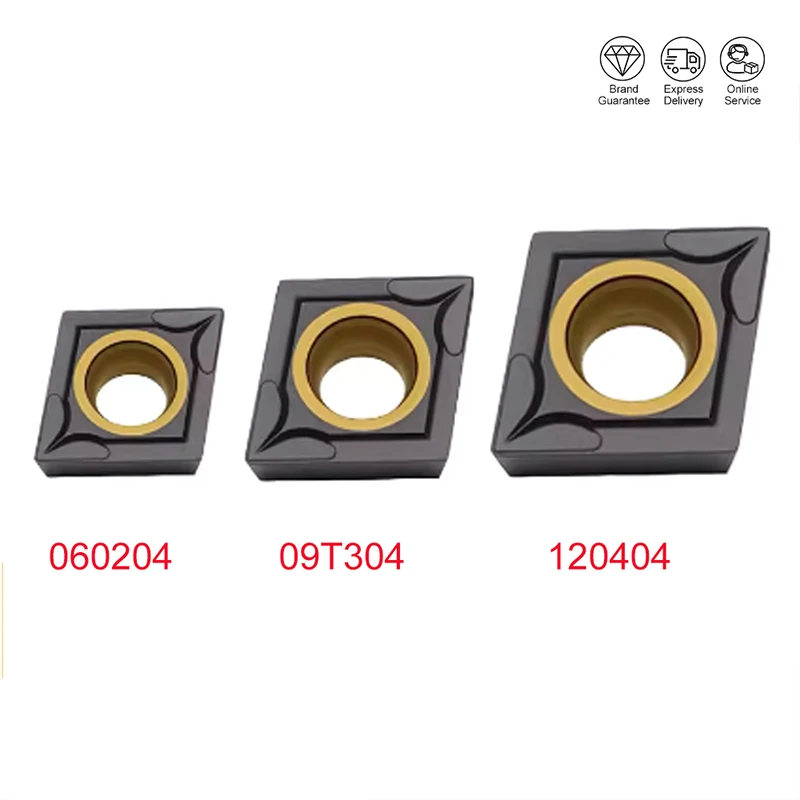 Ccmt060204 Hmp Ccmt09t304 Mp Cccmt120404 Cnc Interne Draaigereedschap Carbide Inzetstuk Ccmt060208 Draaibank Tool Ccmt