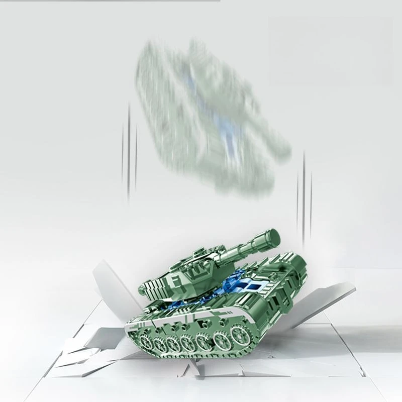 3 個のタンク変身ロボットフィジェットスピナーおもちゃ学生、実践者抗ストレス耐圧おもちゃ減圧ギフト