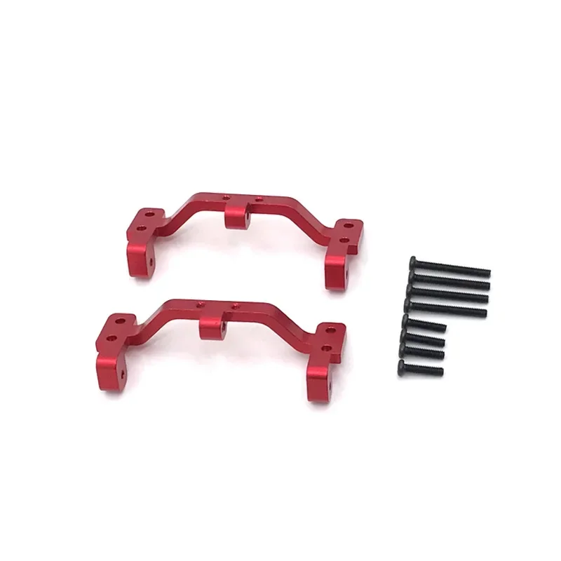 Asiento de Base de varilla de tracción de Metal y eje hacia arriba, soporte de Servo, piezas de repuesto de montaje de actualización para MN D90 FJ45 WPL C14 C24 RC Car