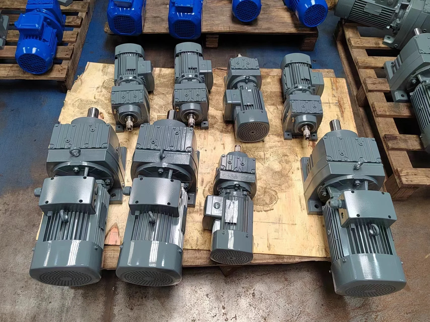 Série R RX R F RXF ODM Caixa de engrenagens de transmissão redutora de velocidade de minhoca personalizável para aplicações de indústria agrícola de máquinas