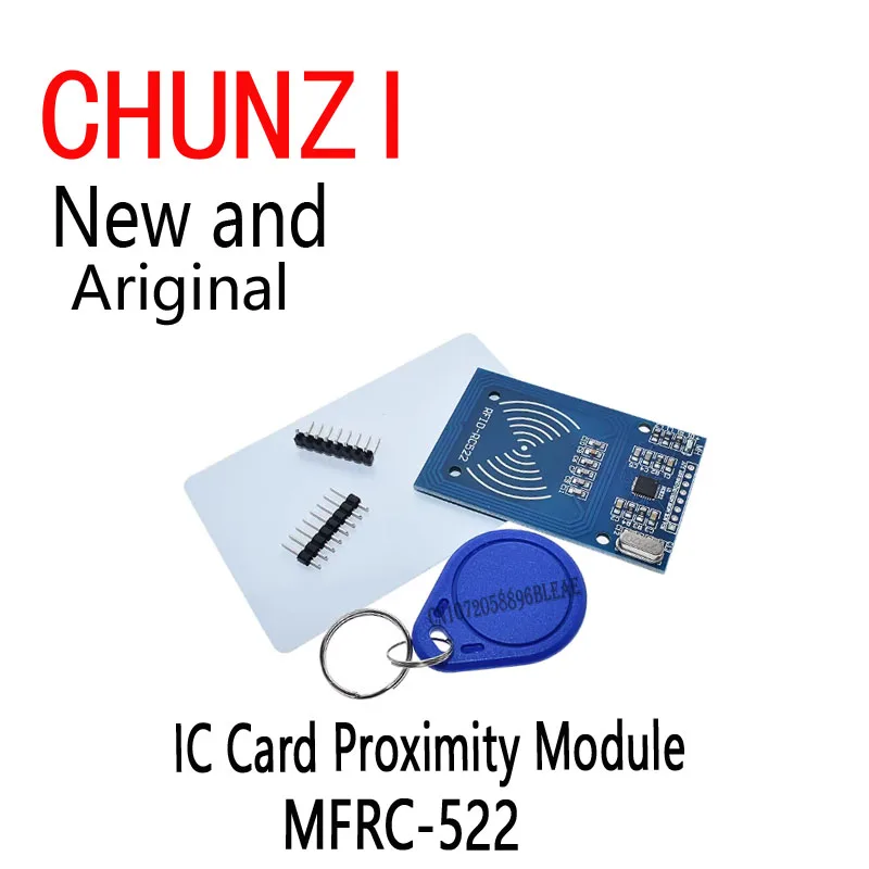 1Ppcs RC-522 Antenna RFID IC Wireless Module For Arduino IC KEY SPI Writer Reader IC Card Proximity Module MFRC-522