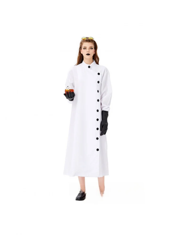 Disfraz de loween de Doctor Malvado, orme Ensanentado de Zombie para Hombre, Traje de Actuación para Juego de Rol, A...
