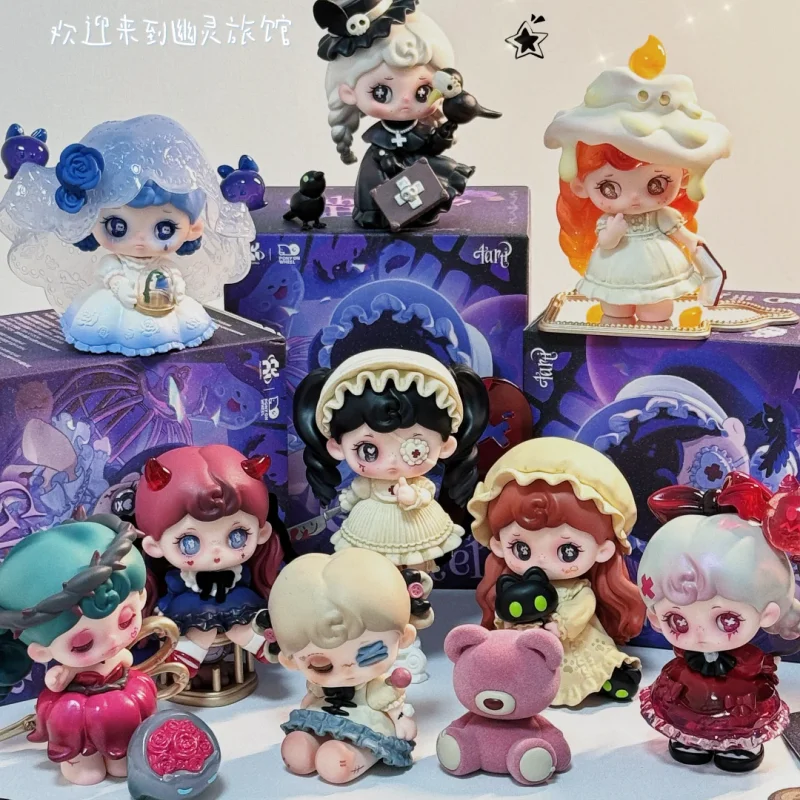 

TARTI Official Authentic Ghost Hotel Blind Box Figures Pu Yixing Same Style Star Periphery Collectible Desktop Ornaments