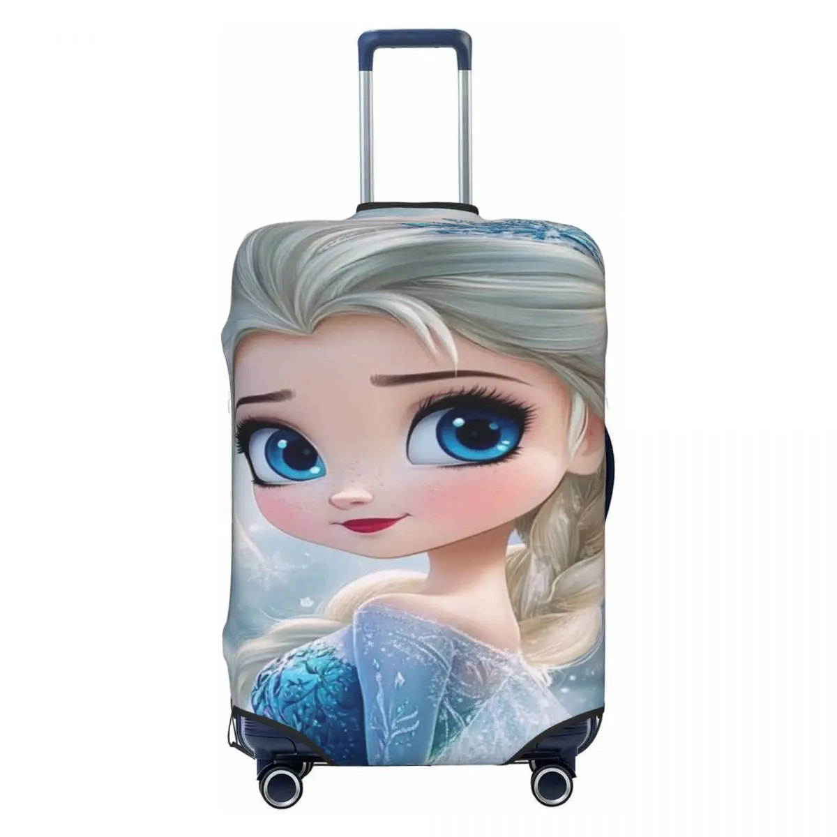 

Custom F-Frozen Cartoon Elsa Luggage Cover Funny Suitcase Protector Covers Suit For 18-32 inch