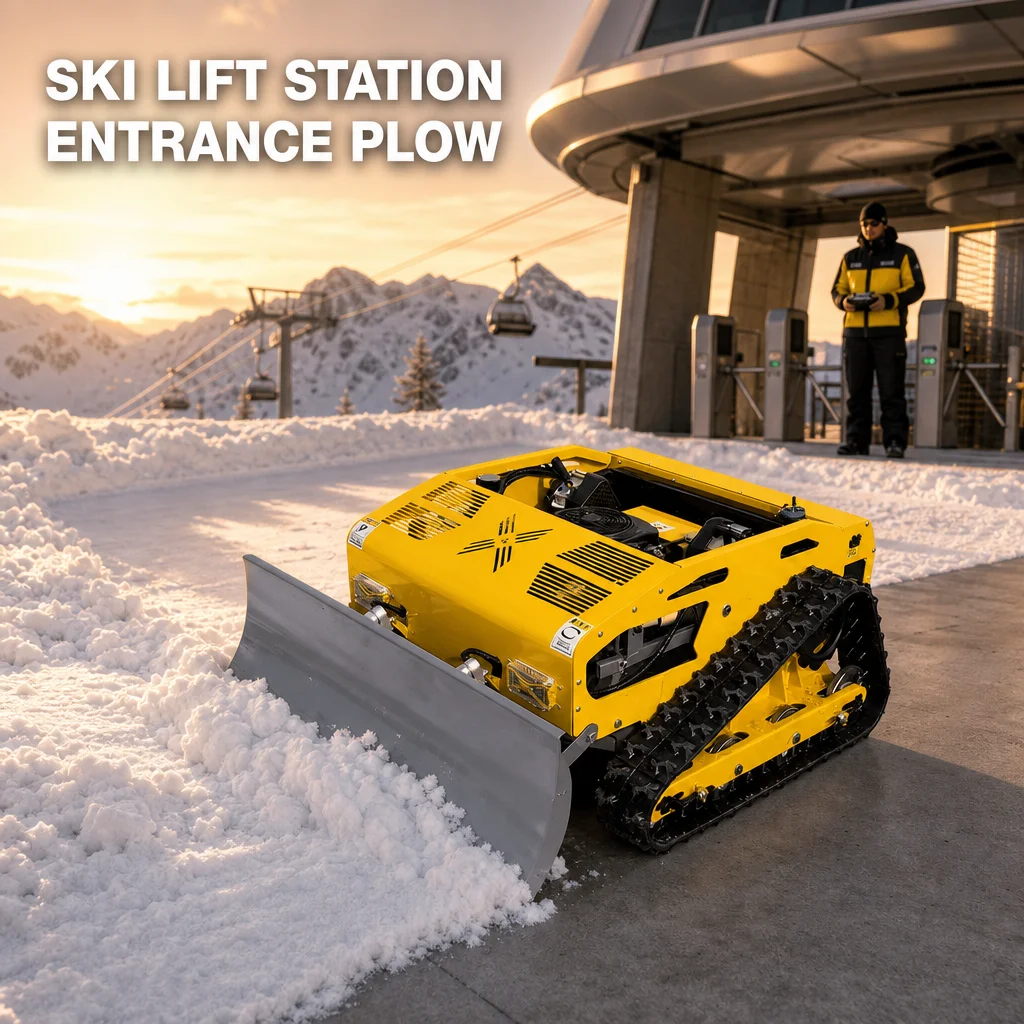 Heavy Load Capacity landscaping lawn mower Low Maintenance Small Snow Pushing Device All-terrain Compact Snow Cleaner