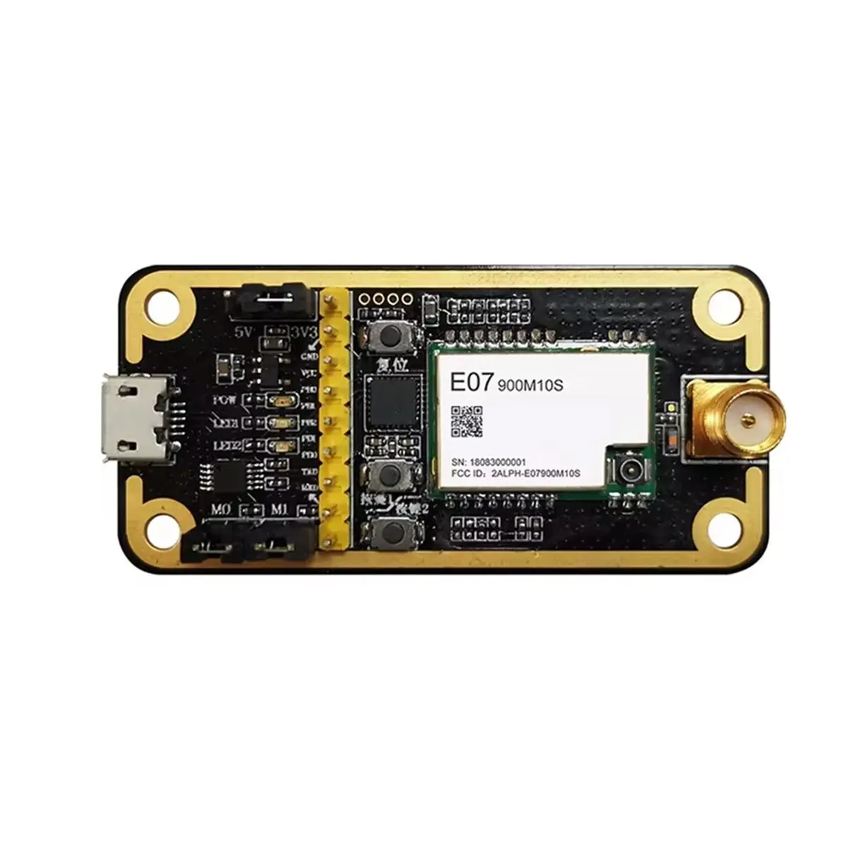 SWXF CC1101 Wireless Module 868Mhz 915Mhz Long Range E07-900MBL-01 SPI Wireless Module for IoT Network Control