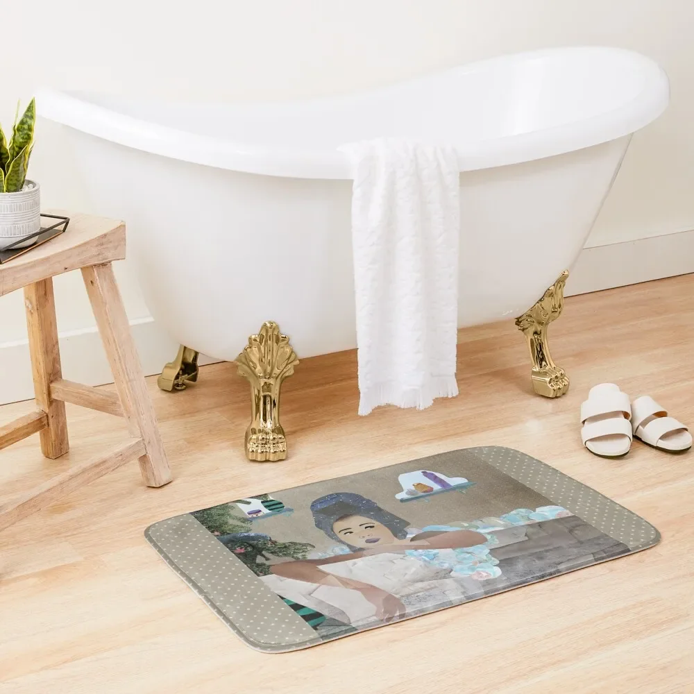 

Bathtime Bath Mat Absorbent Bathroom Carpet In The Bathroom Non-Slip And Washable Kitchen Mat