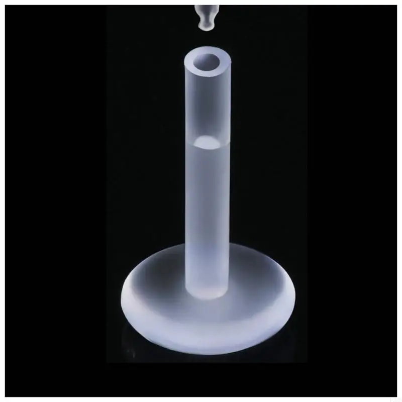 F2TD 10 قطع من حلقات الشفاه الشفافة المرنة الزنمة الغضروفية ثقب المجوهرات #5