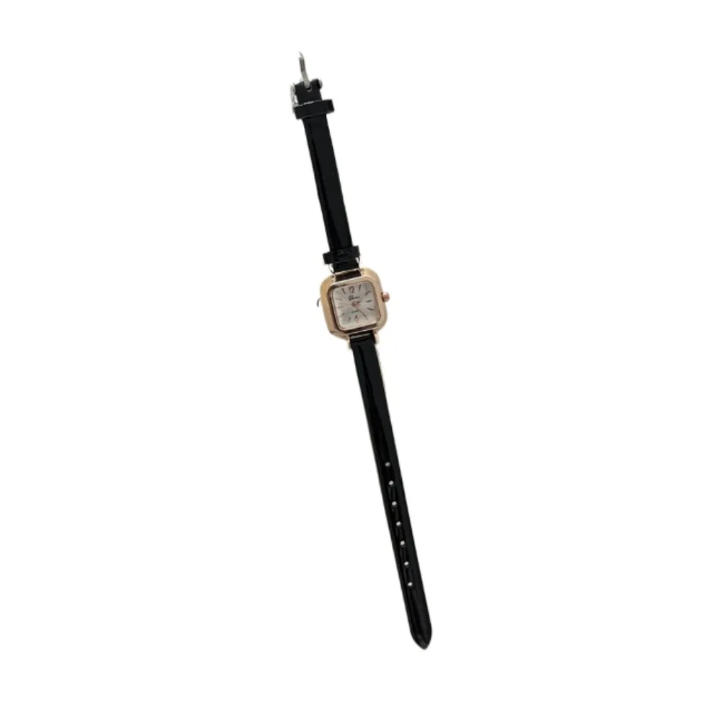 

Retro square small sugar cube watch female, Korean version of simple temperament advanced small dial belt watch