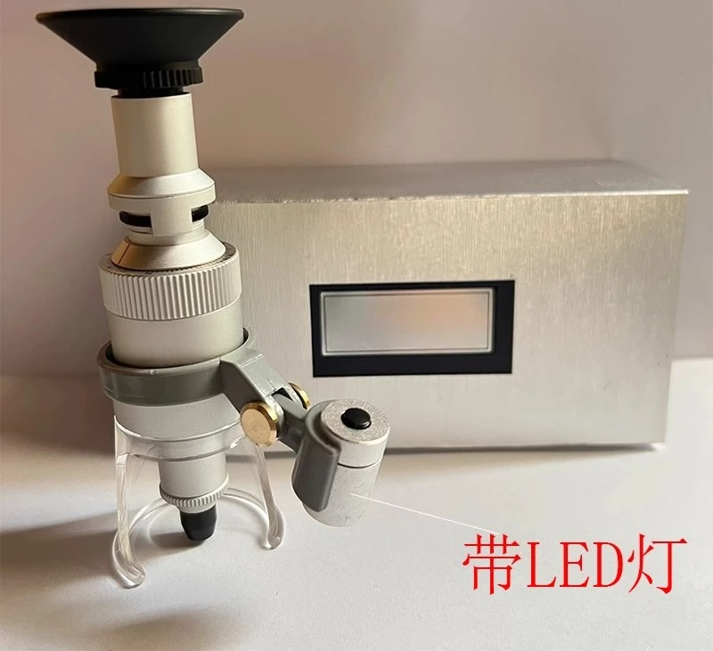 

2008-50X scale magnifying glass with LED spotlight removable 2008-100X tall mirror