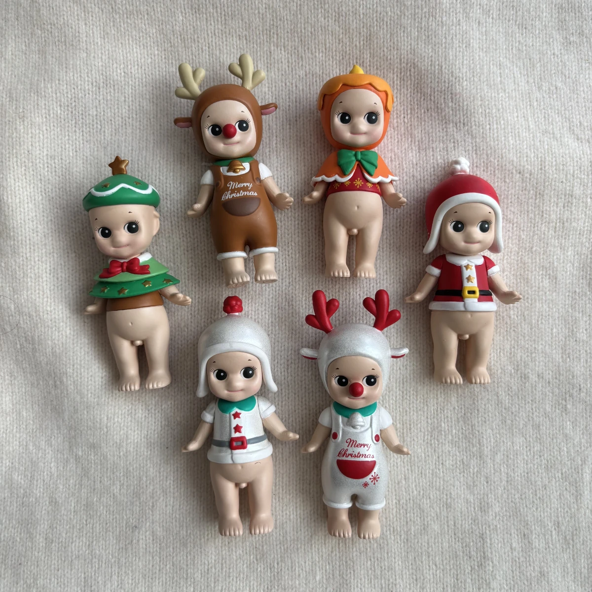 

Sonny Angel Mini Figure Christmas series No box No bag Blind Box Reindeer Santa Christmas Tree SAS65236