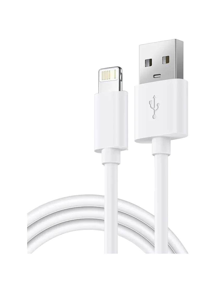 2 PCS 4 PCS USB Cable for iPhone Charger Cord USB to Ligtning Chargers Cable for iPhone 14 13 12 11 8 Fast iPhone Charging Cable