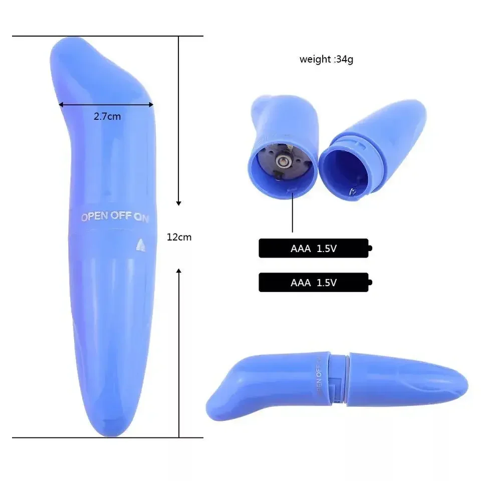 New Vibrator Acid Hemp Mini Fun Egg G Spot Massage Stick Vibrator  Different Rhythm Depth Stimulate Sensitive Area Dolphinfor