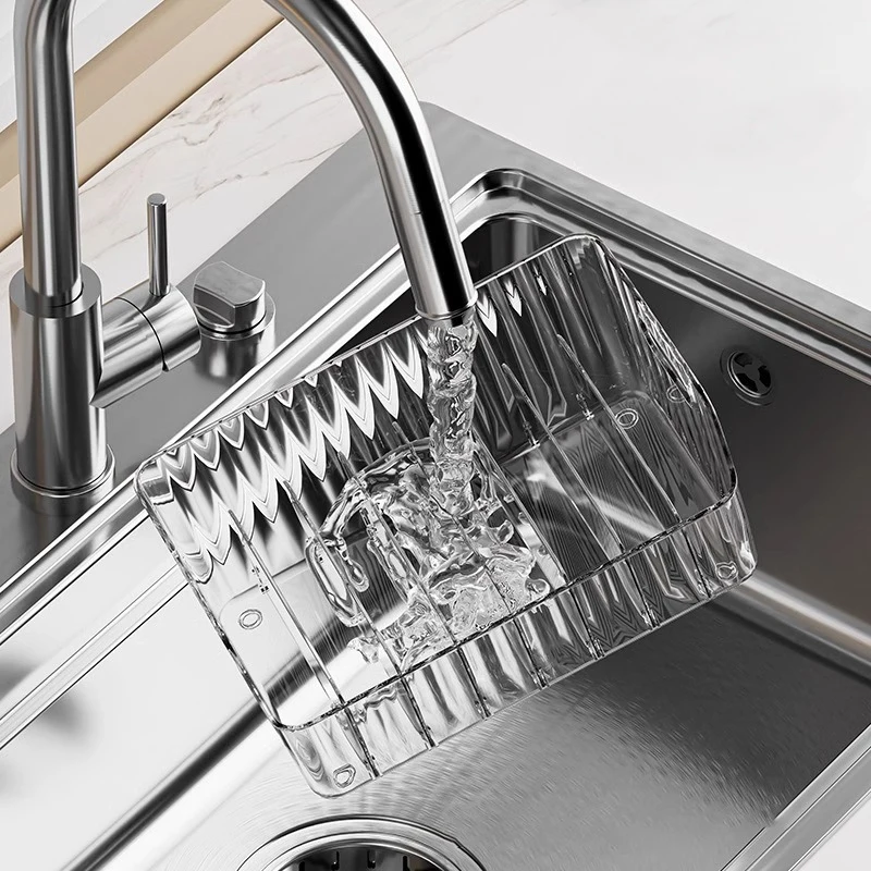 Nordic Stil Lagerung Korb Acryl Wohnzimmer Utility Pellet Tablett Küche Gefrierschrank Box Hause Obst Rack Regal