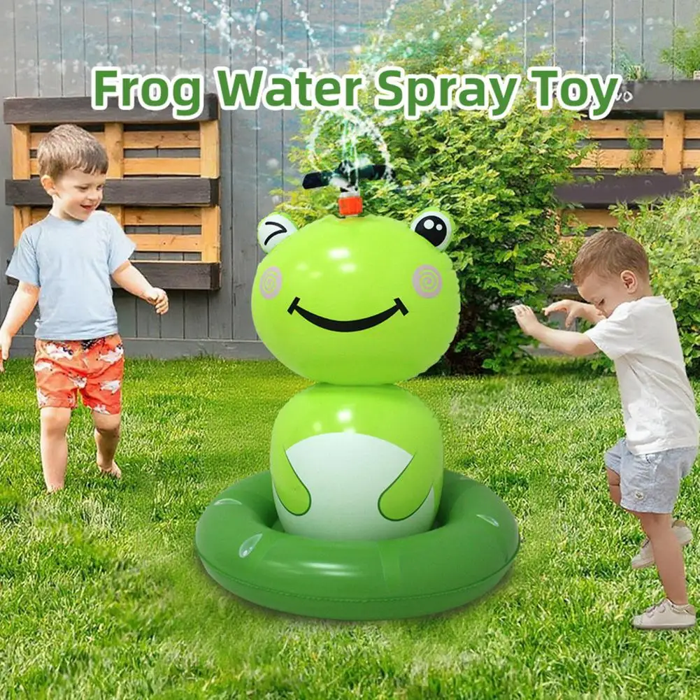 Wasser Sprinkler Kinder Aufblasbare Frosch Sprinkler Familie Sammeln Wasser Spiel Sommer Kinder Wasser Spielen Spielzeug Pool Party Sprinkler