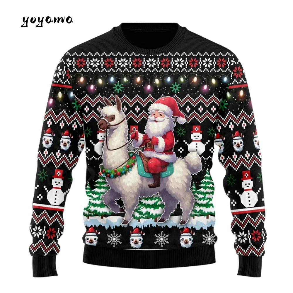 موضة البيرة القبيح عيد الميلاد بلوزات للنساء ملابس الهيب هوب بار حفلة الرجال بلوزات بلوفرات غير رسمية البيرة Y2k الملابس