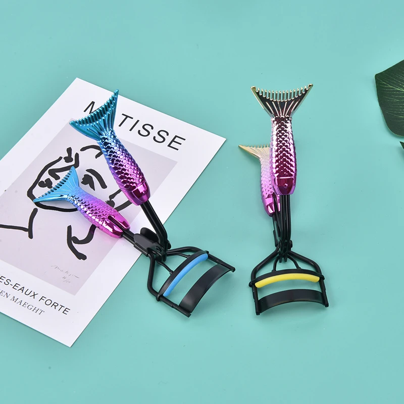 1Pc Kam Wimperkruller Professionele Wimperkruller Vouwen Valse Wimpers Auxiliary Wimper Curling Clip Kleine Makeup Tools